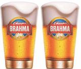 Kit com 2 Copos Brahma Chopp 350ml - Embalagem Individual - Ambev