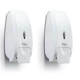 Kit com 2 Dispensers Saboneteira Velox Branco Premisse C19428