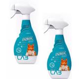Kit Com 2 Enzimac Eliminador De Odores E Manchas 500 Ml - Labgard
