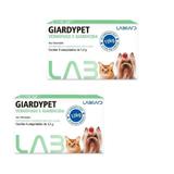 Kit com 2 Giardypet Vermífugo cães e gatos - Labgard