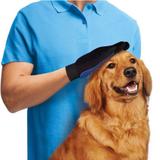 Kit com 2 Luva Mágica Massageadora Tira Pelos Cães E Gatos Silicone - Glove touch
