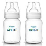 Kit com 2 Mamadeiras Classic+ Philips Avent 260ml - Philiph avent