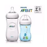 Kit com 2 Mamadeiras Petala 330ML e 260ML (azul) Philips AVENT
