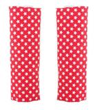 Kit com 2 Protetores para Cinto Infantil Dupla Face Branco e Vermelho material ultra macio Seguranca para o bebe Kababy.