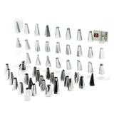 Kit Com 26 Bicos Para Decorar E Confeitar Em Inox Dasshaus