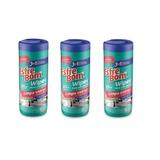 Kit com 3 Esfrebom Pano Umedecido Limpa Vidros BT46101 35 Panos Bettanin