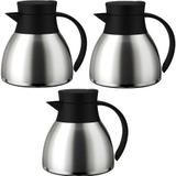 Kit com 3 Garrafas Termicas AÇO INOX Dalia 1L Termopro TP6518