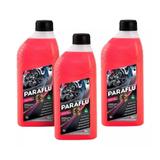 Kit Com 3 Litros De Aditivo Radiador Rosa Pronto Para Uso - Paraflu