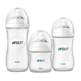 Kit com 3 Mamadeiras Petala 125/260/330 - Philips AVENT