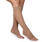 Kit com 3 Pares de Meias Kendall 3/4 Média Compressão Sem Ponteira (18-21 mmHg) - Mel - Kendall meias