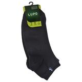 Kit Com 3 Pares De Meias Soquete Lupo Preta 3225-089