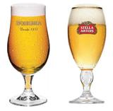 Kit com 3 Taças Stella Artois + 3 Taças Bohemia Pilsen - Ambev