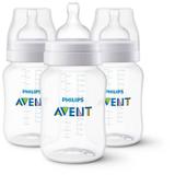 Kit Com 3 Unidades Avent Mamadeira Clássica 260Ml