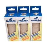 Kit com 3 Unidades de Atadura Elastica Media Compressao Famara Health Care 10CM X 1,30 M Bege