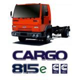 Kit Com 4 Adesivos Caminhão Cargo 815e Cummins Ford Resinado - Sportinox