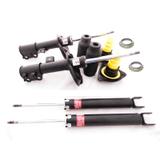 Kit com 4 Amortecedores KYB Hyundai i30 + 2 Kits Coxim Rolamento Batente