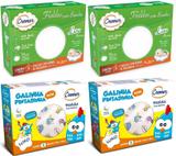 Kit Com 4 Caixas de Fralda De Pano Luxo Com Bainha - Cremer - 70x68cm