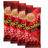kit com 48 Preservativo Blowtex Morango Leve 48 Pague 40