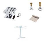 Kit com 5 itens para fazer massas, com maquina - Mimo ltda