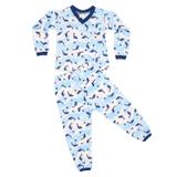 KIT Com 5 Pijamas Infantil Menino Manga Longa Algodão - Juan kids