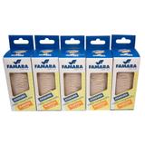 Kit com 5 Unidades de Atadura Elastica Media Compressao Famara Health Care 10CM X 1,30 M Bege