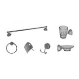 Kit com 6 Acessórios para Banheiro Loomix P-017 - Pelegrin
