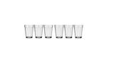 Kit Com 6 Copos Americano Nadir 190 Ml Restaurantes Buffet