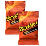Kit com 6 Preservativo Blowtex Hot c/ 3 Un Cada