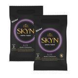 Kit com 6 Preservativo SKYN Elite c/ 3 Un Cada