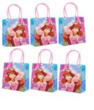 Kit com 6 sacolas lembrancinha presente ariel disney 17x16cm - Welllmix