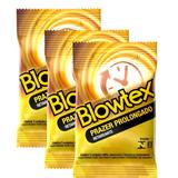 Kit com 9 Preservativo Blowtex Retardante c/ 3 Un Cada
