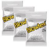 Kit com 9 Preservativo Blowtex Zero c/ 3 Un Cada