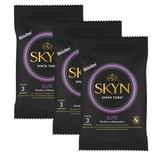 Kit com 9 Preservativo SKYN Elite c/ 3 Un Cada