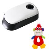 Kit Comedouro Automático Simples C/ Macaco Pelúcia Pawise