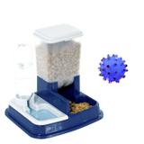 Kit Comedouro Dispenser Duplo com Bola Pawise
