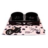 Kit comedouro pet - gatinho - Uatt