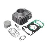 Kit Completo Cilindro Pistão E Junta Kit A Kmp Premium Anel Rik Cg 125 09... Aumento P/ 150Cc Medida 5.00Mm