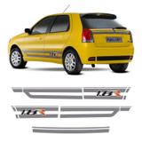 Kit Completo Faixa Palio 1.8 R 2006/2007 4 Portas Mod. Original - Sportinox