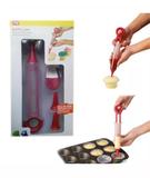 Kit Confeiteiro Seringa Culinária 5 Peças - Asia golden