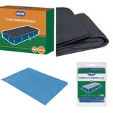Kit Conjunto Capa e Forro para Piscina 3000L Mor