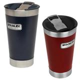 Kit Copo Térmico 473 ml Azul + Copo Térmico de Cerveja Stanley 473 ml Vermelho