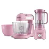 Kit Cozinha Britânia Cristal Pink BKT21 Concept