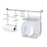 Kit Cozinha Duplo - Porta Rolos E Escorredor De Louças - Mm passerini