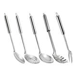 Kit Cozinha Inox 5 pçs Gourmet Mix