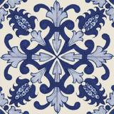 Kit De 5 Unidades Do Adesivo Azulejo Ladrilho Hidráulico 30x30-KAL-16 - Lubrano decor