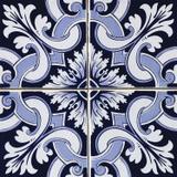 Kit De 5 Unidades Do Adesivo Azulejo Ladrilho Hidráulico 30x30-KAL-18 - Lubrano decor