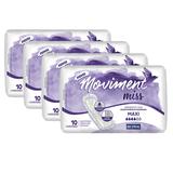 Kit de Absorvente p/ Incontinência Moviment Miss Maxi 40 UN