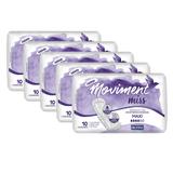 Kit de Absorvente para Incontinência Moviment Miss Maxi - 50 Unidades