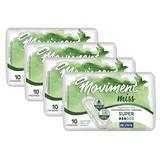 Kit de Absorvente para Incontinência Moviment Miss Super - 40 Unidades