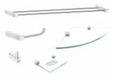 Kit de acessórios banheiro Decaslim metal - Grego metal
